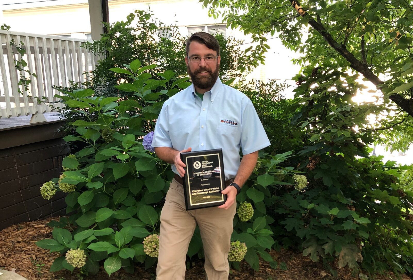 The CCWSA Education Program received the Excellence in Water Education award!  Our Education Team is committed to providing tools on how to protect and use water wisely!  Congratulations to the CCWSA team for all their effort!
